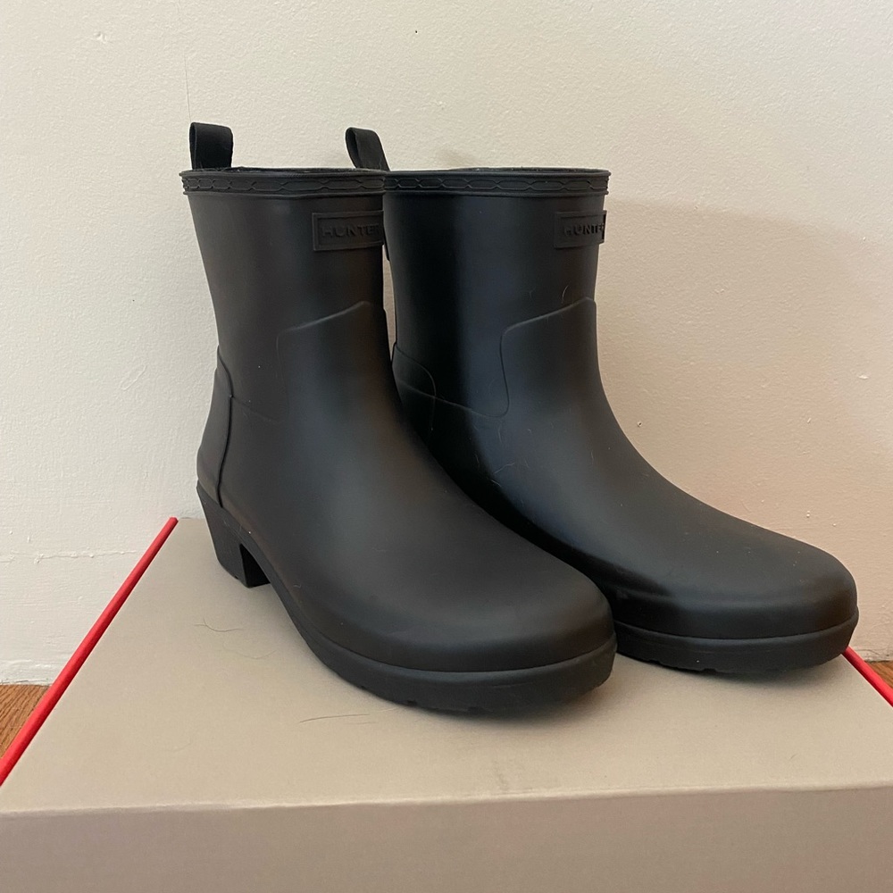 Black Hunter Boots